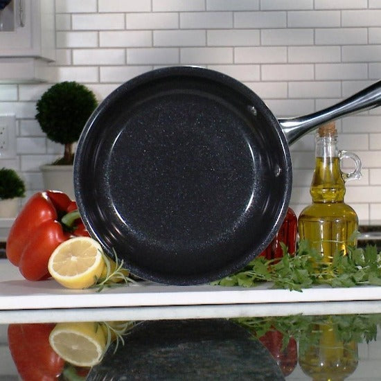 2 Units, DiamoTech 9.5" Frying Pan - 4-Layer Diamond Ceramic Coating, Nonstick & Durable, Toxin Free