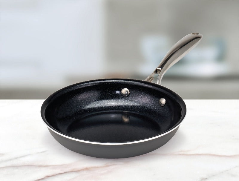 2 Units, DiamoTech 9.5" Frying Pan - 4-Layer Diamond Ceramic Coating, Nonstick & Durable, Toxin Free