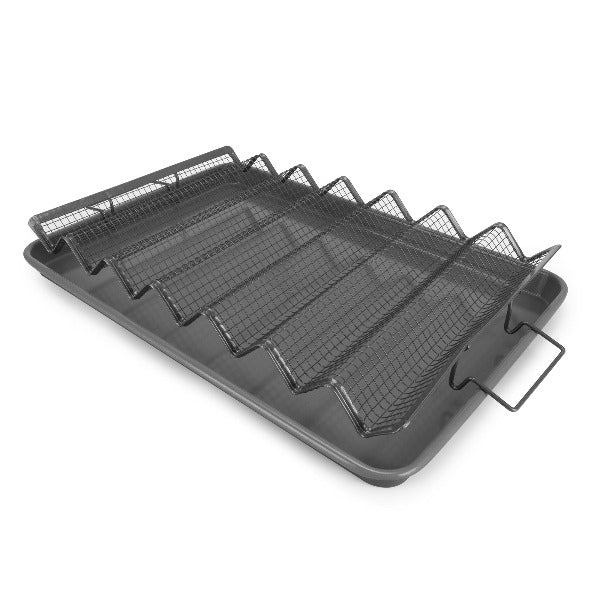 Texas Crisper Oven Air Crisping Tray/Baking Pan Set (Large)