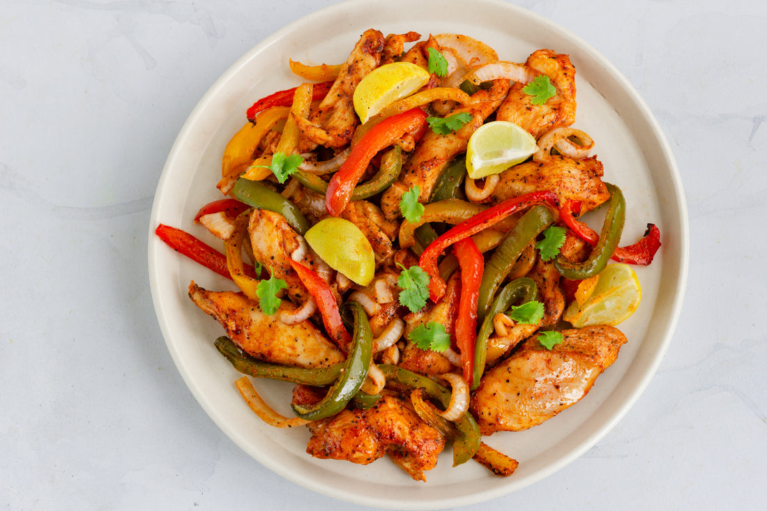 Air-Fried Chicken Fajitas