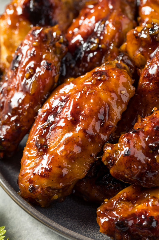 Honey Sriracha Glazed Air-Fried Chicken