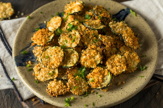 Air-Fried Parmesan Zucchini Chips