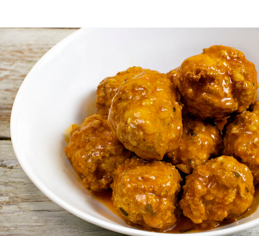 Air Fryer Buffalo Chicken Meatballs