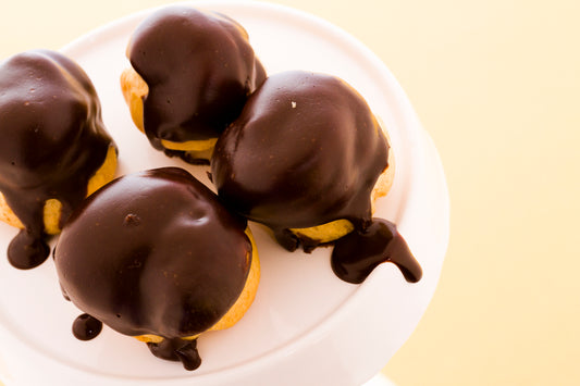 Air Fryer Chocolate-Dipped Donut Holes