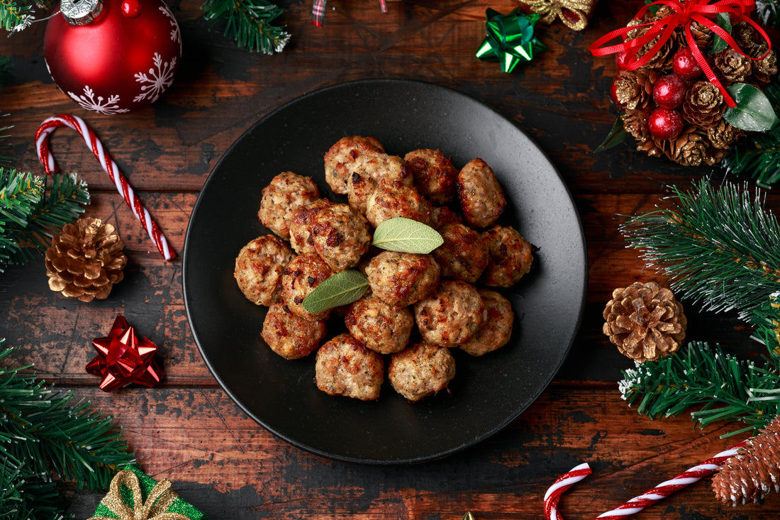 Air Fry Holiday Stuffing Balls