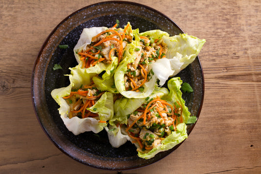 Asian-Inspired Chicken Lettuce Wraps