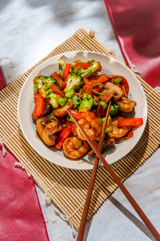 Garlic Shrimp Stir Fried