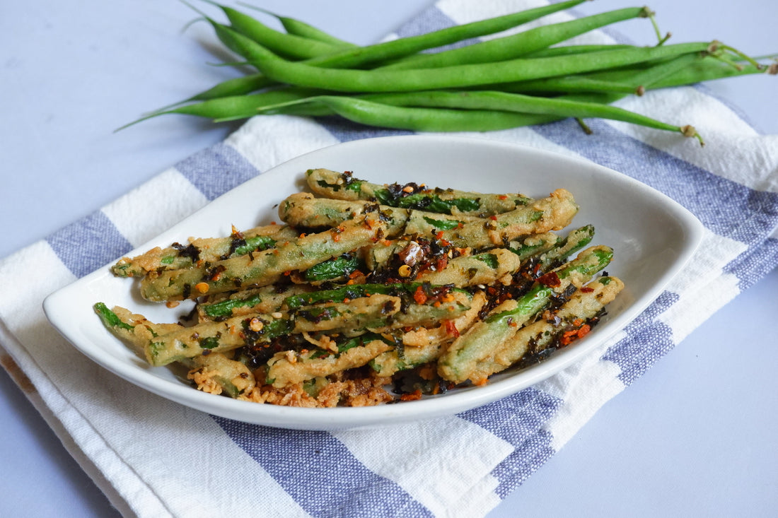 Crispy Air-Fry Green Beans