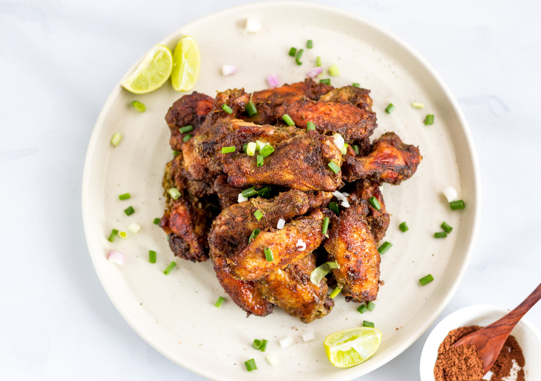 Jamaican Jerk Air-Fry Chicken Wings