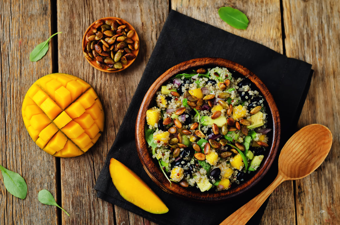 Mango Avocado Quinoa Salad