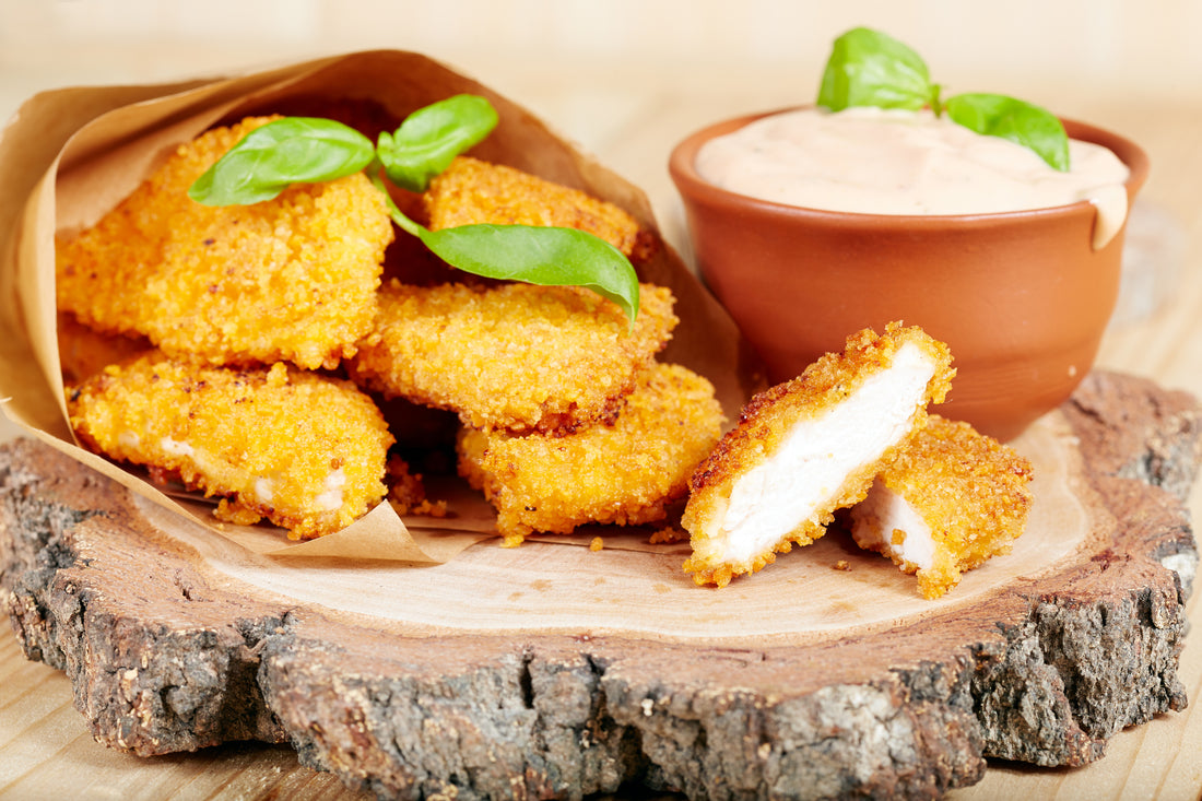 Crispy AF Parm-Gar Chicken Tenders