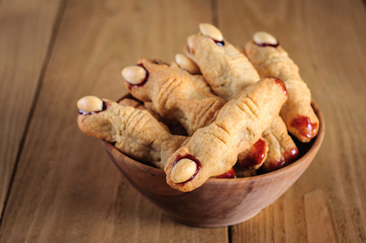 Halloween Witch Finger Cookies