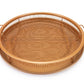 EaZy MealZ Round Air Fry Crisper Basket & 12-inch Pizza Pan Set, Large, Copper + 100 Pcs Parchment Liners