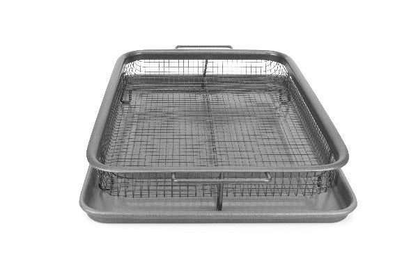 EaZy MealZ Bacon Rack + Tray Large, 2-pc set (Style)
