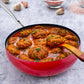 DiamoTech 12" EaZy Flip Wok, Ceramic Nonstick, Toxin-Free