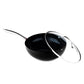 DiamoTech 12" EaZy Flip Wok, Ceramic Nonstick, Toxin-Free