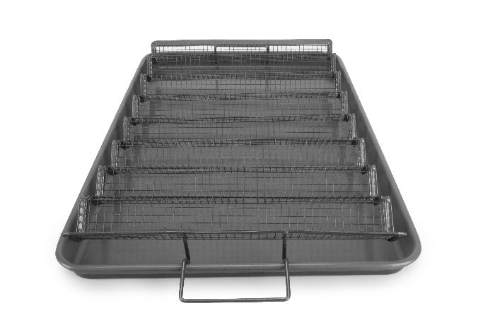 Texas Crisper Oven Air Crisping Tray/Baking Pan Set (XL TEXAS)