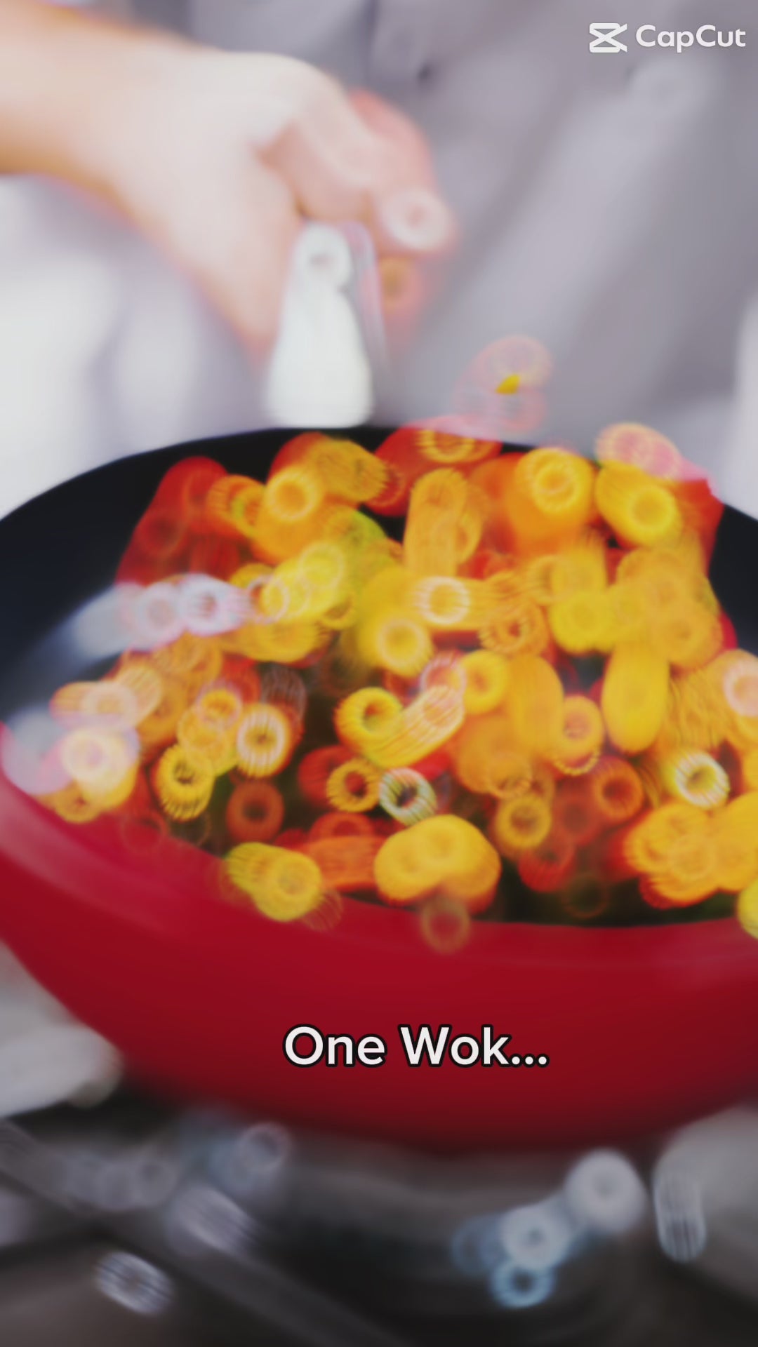 DiamoTech 12" EaZy Flip Wok, Ceramic Nonstick, Toxin-Free