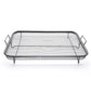 EaZy MealZ XL Air Fry Crisper Basket & Tray Set, 12.5" x 17.5" Gray