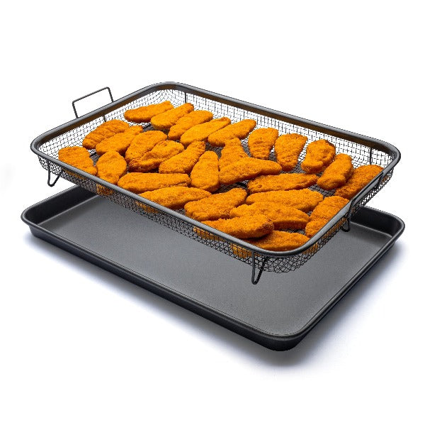 Eazy Mealz Bacon Rack XL + Tray XL, 2-pc Set