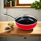 DiamoTech 12" EaZy Flip Wok, Ceramic Nonstick, Toxin-Free