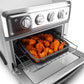 eazy mealz air fry crisper basket & bake pan 2-pc set