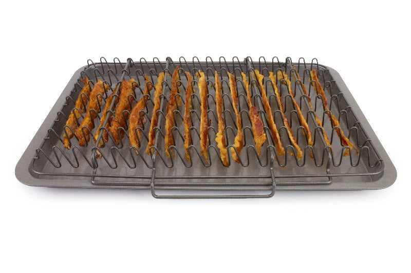 EaZy MealZ Bacon Rack + Tray Large, 2-pc set – EaZy BrandZ