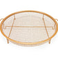 eazy mealz round air fry crisper basket & 12-inch pizza pan set, large, copper