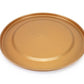 eazy mealz round air fry crisper basket & 12-inch pizza pan set, large, copper