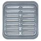 eazy mealz air fry grill pan, crisping basket & deep bake pan 3-pc set, deluxe, speckled