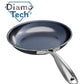 diamotech 9.5” frying pan, nonstick 4-layered durable diamond ceramic coating, 100% ptfe & pfoa free