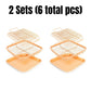 EaZy MealZ Square Bacon Rack and Crisper 3-pc Set Non-Stick for Air Fryers & Ovens